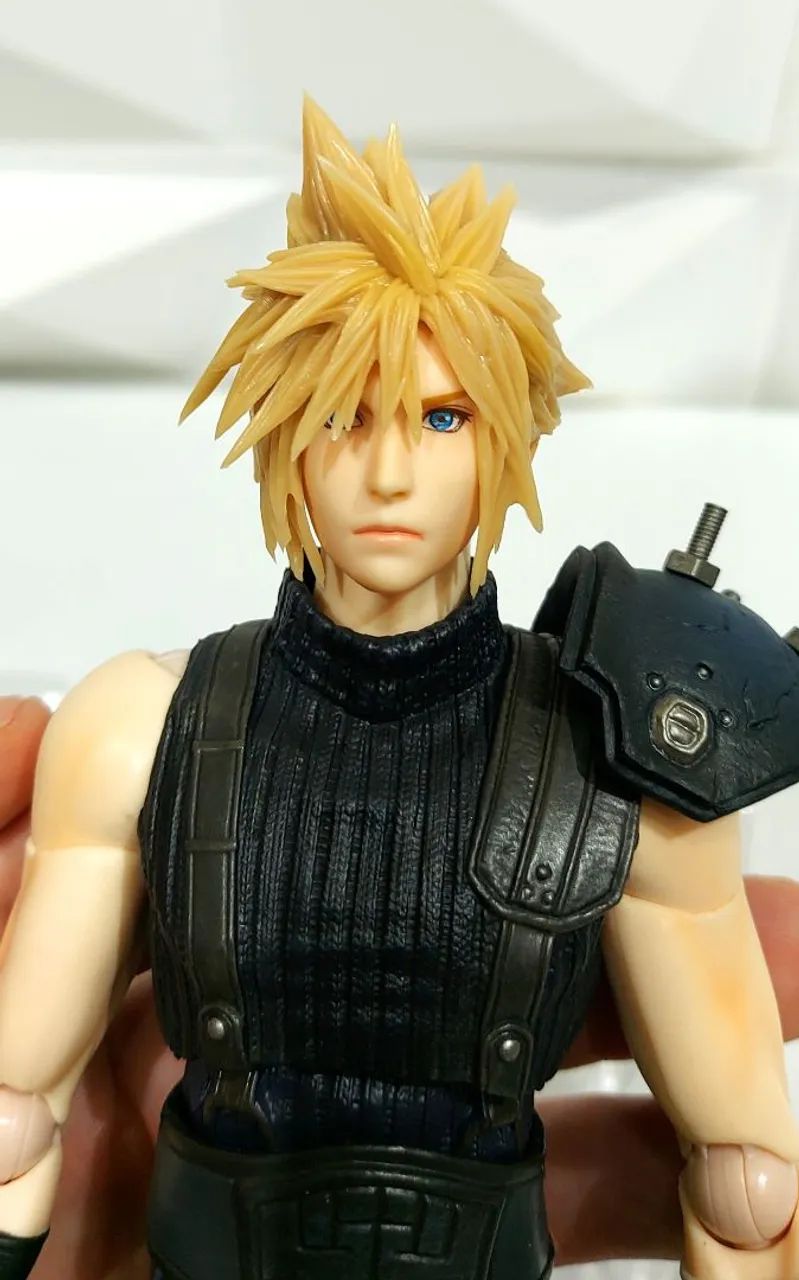 Play Arts Kai Final Fantasy Vii Remake Cloud Ver. 2 Original - Foto 3