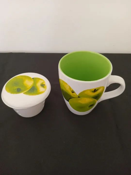 Caneca com infusor para chá - Foto 3