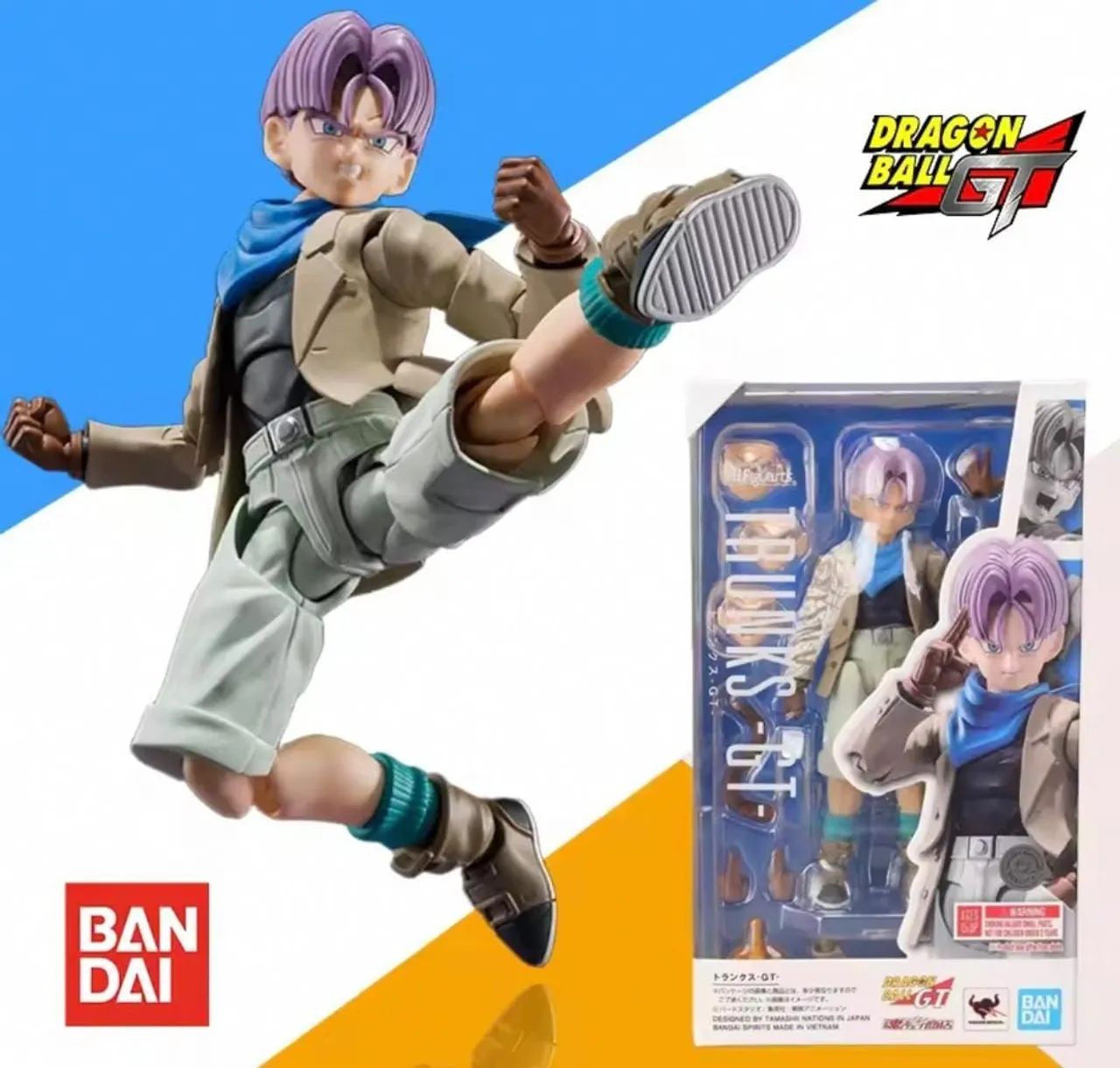 Trunks GT DBZ - S.H.Figuarts Bandai 
