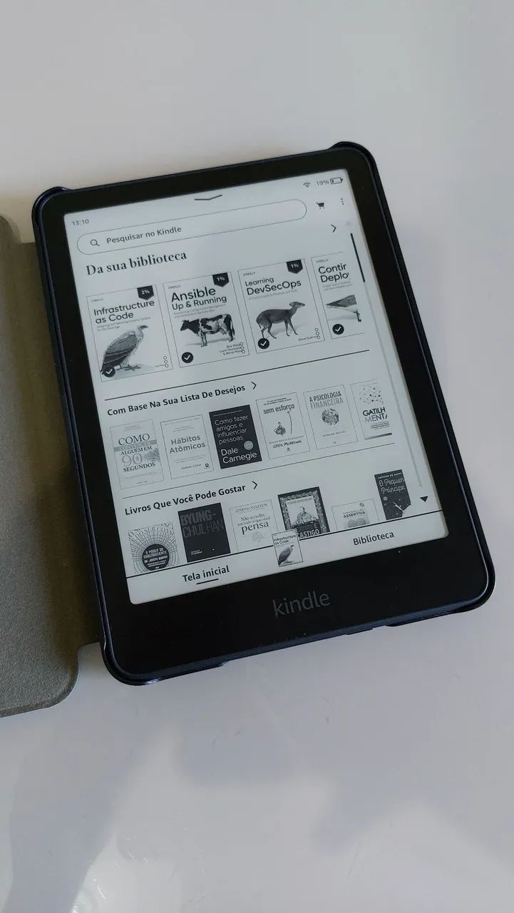 Novo Kindle Paperwhite 16GB 12° geração (última geração) 7' preto