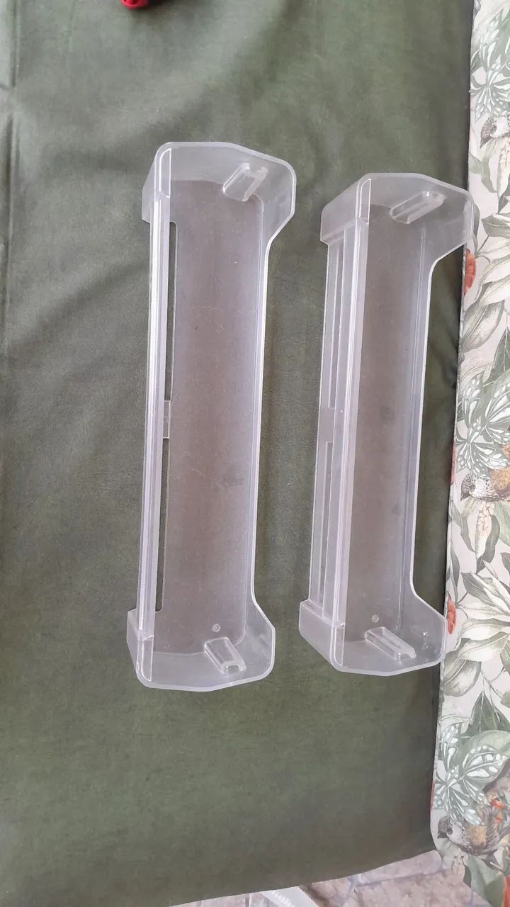 2 gavetas / prateleiras de Porta Electrolux 