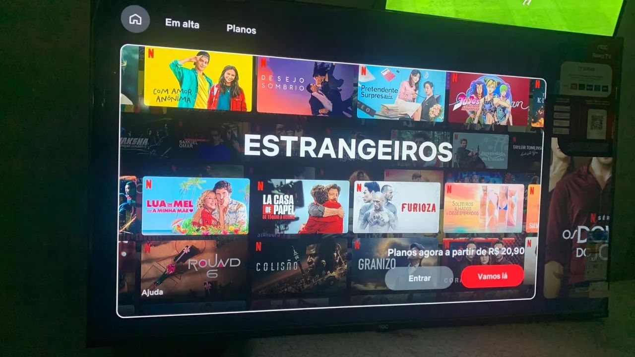 Tv Roku 50 Polegadas Nova Na Caixa Com Nota Fiscal e Garantia 64308571052545120