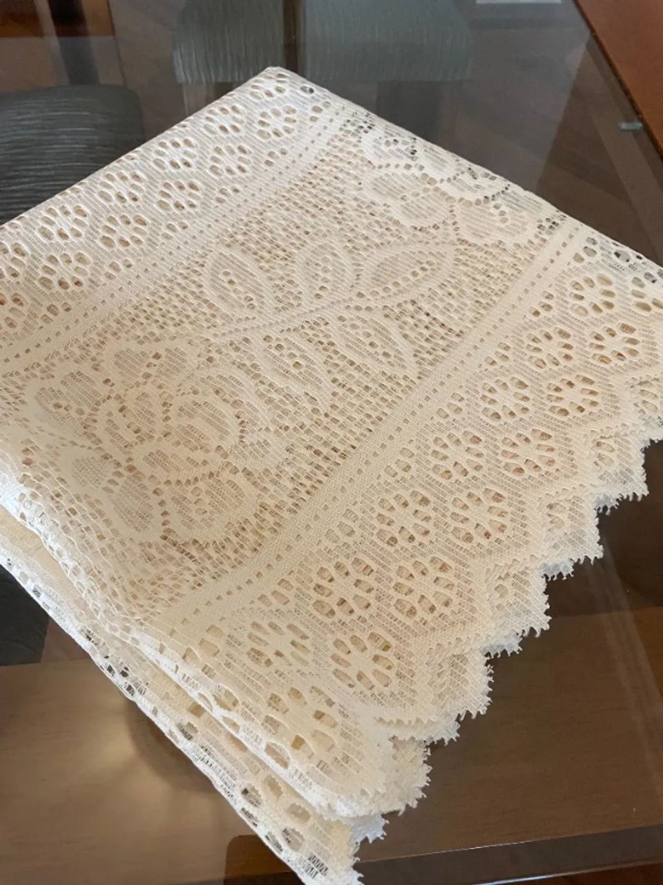 toalha de mesa de renda