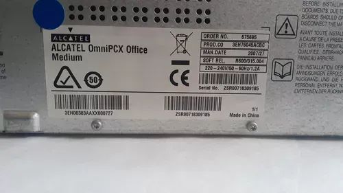 CENTRAL CPU ALCATEL.LUCENT OMNIPCX POWER 50 RAMAIS - Foto 5