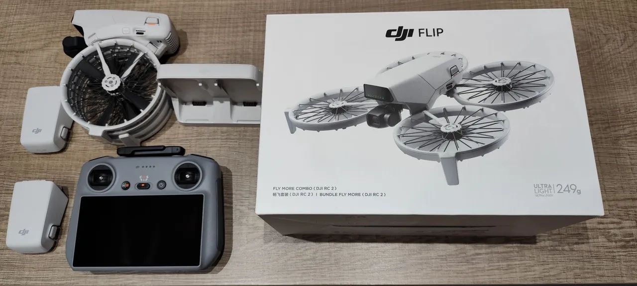 DJI Flip - Novo na Caixa - Foto 4