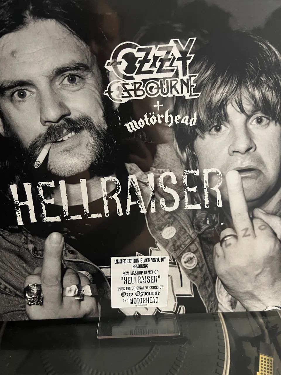 Vinil - Ozzy Osborne + Motörhead - Hellraiser - Disco Novo EP