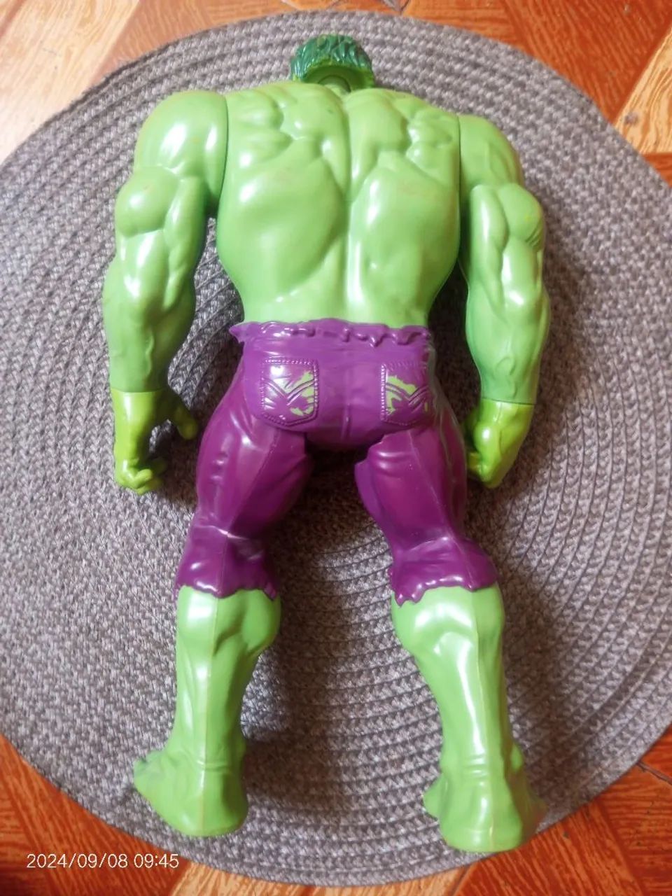 Boneco Colecionável Hulk Vingadores - usado 35cm - Foto 3
