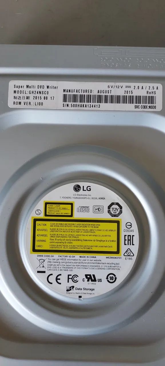 Drive cd e dvd sata - Foto 2