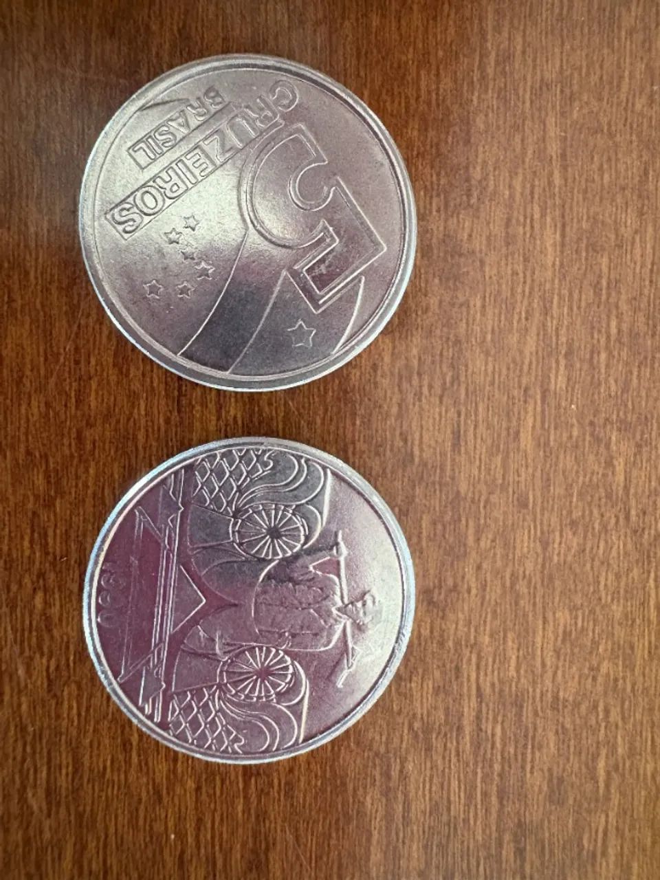 Moedas de Cruzeiro de 1990 a 1992