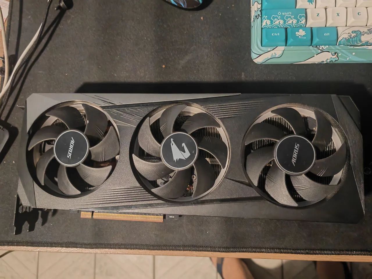 6700XT AORUS ELITE 12 GB placa nova apenas 6 mês de uso aceito troca por outra placa  - Foto 3