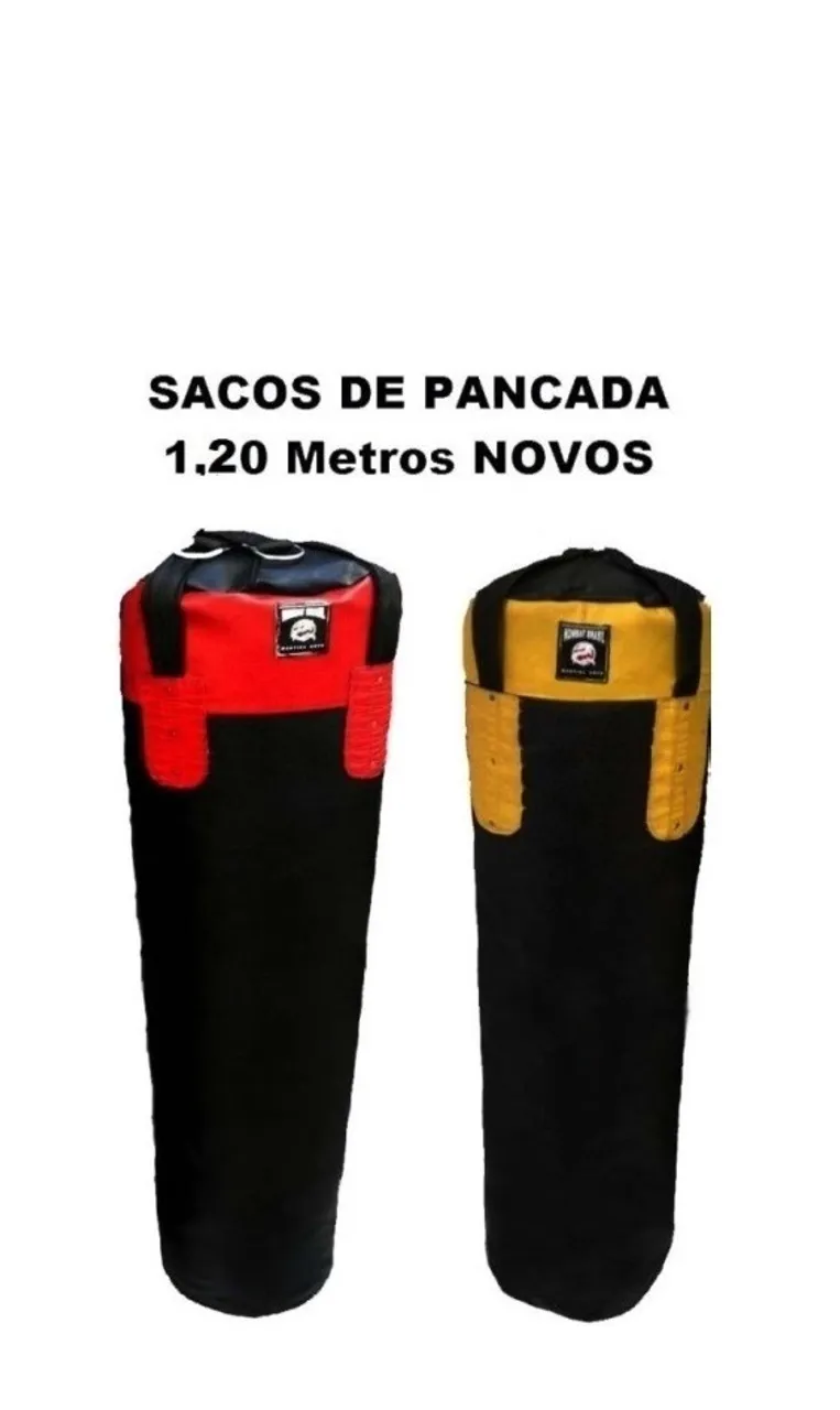 Sacos de Pancada Novos zerados 1 metro e 20 cm Reforçados