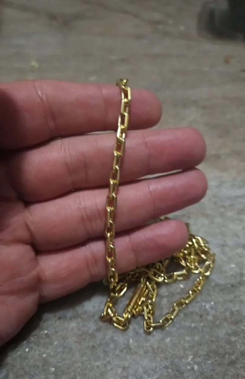 Cordão de Prata / cordão de ouro