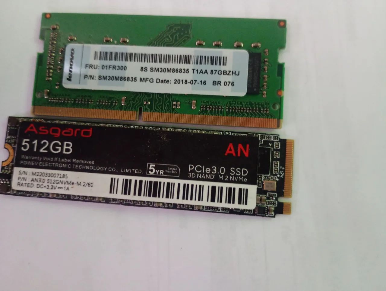 4gb de ram Nvme2 512gb 