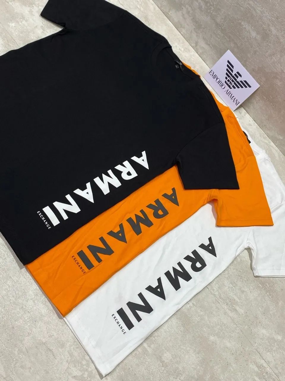 Camiseta Armani Exchange Importada Italy x NYC