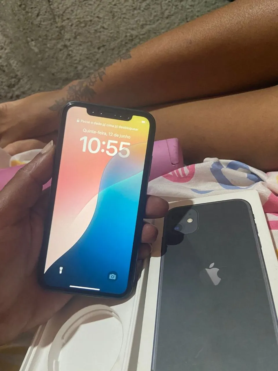 IPHONE 11 128GB BATERIA 82% COM NOTA FISCAL