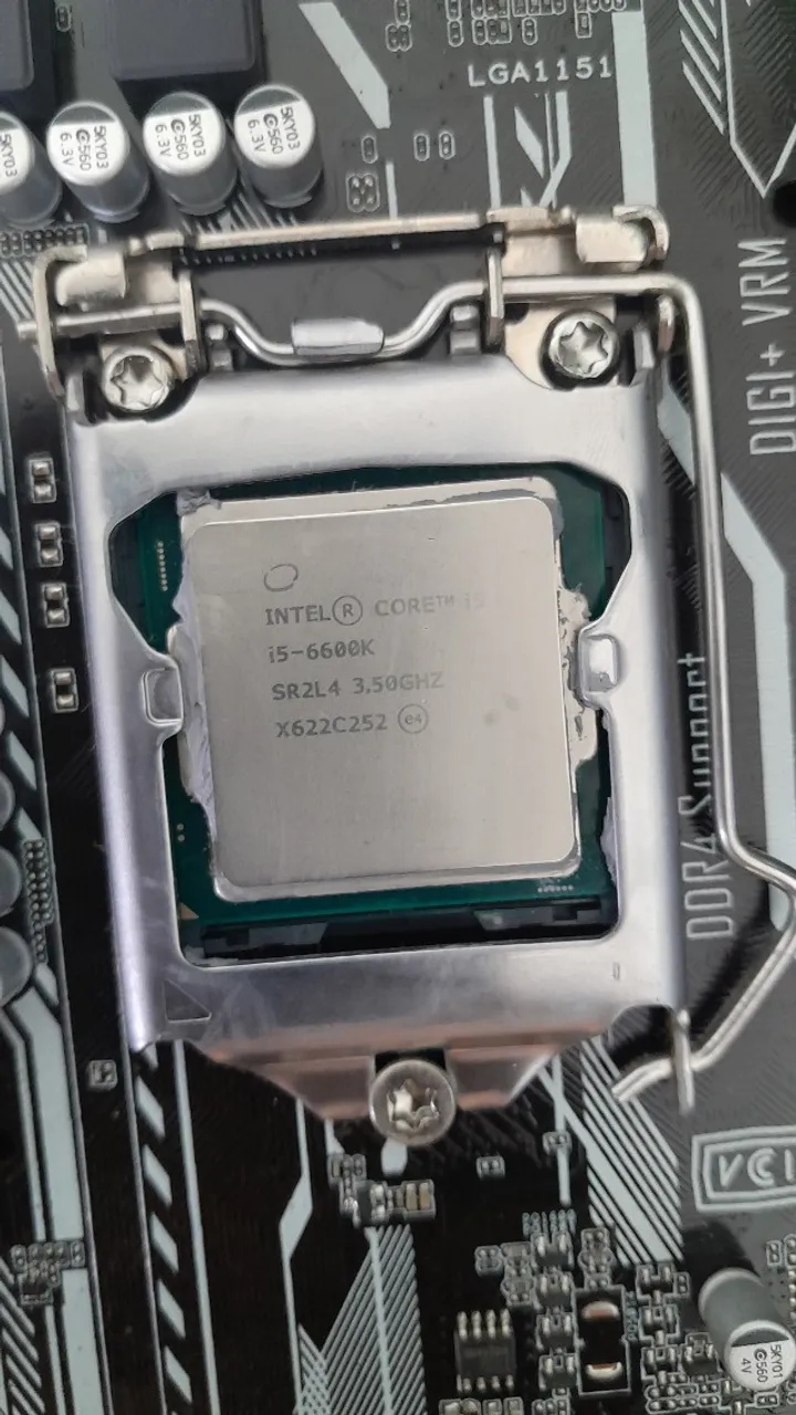 Processador Intel Core I5 6600k Socket 1151 6ª Geração