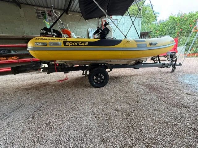 Bote Zefir 420 SPORT impecavel - Foto 9