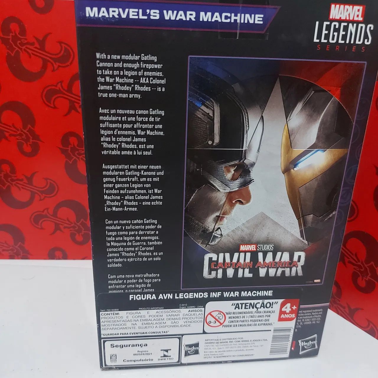 Marvel Legends War Machine (M. Combate) - Foto 2
