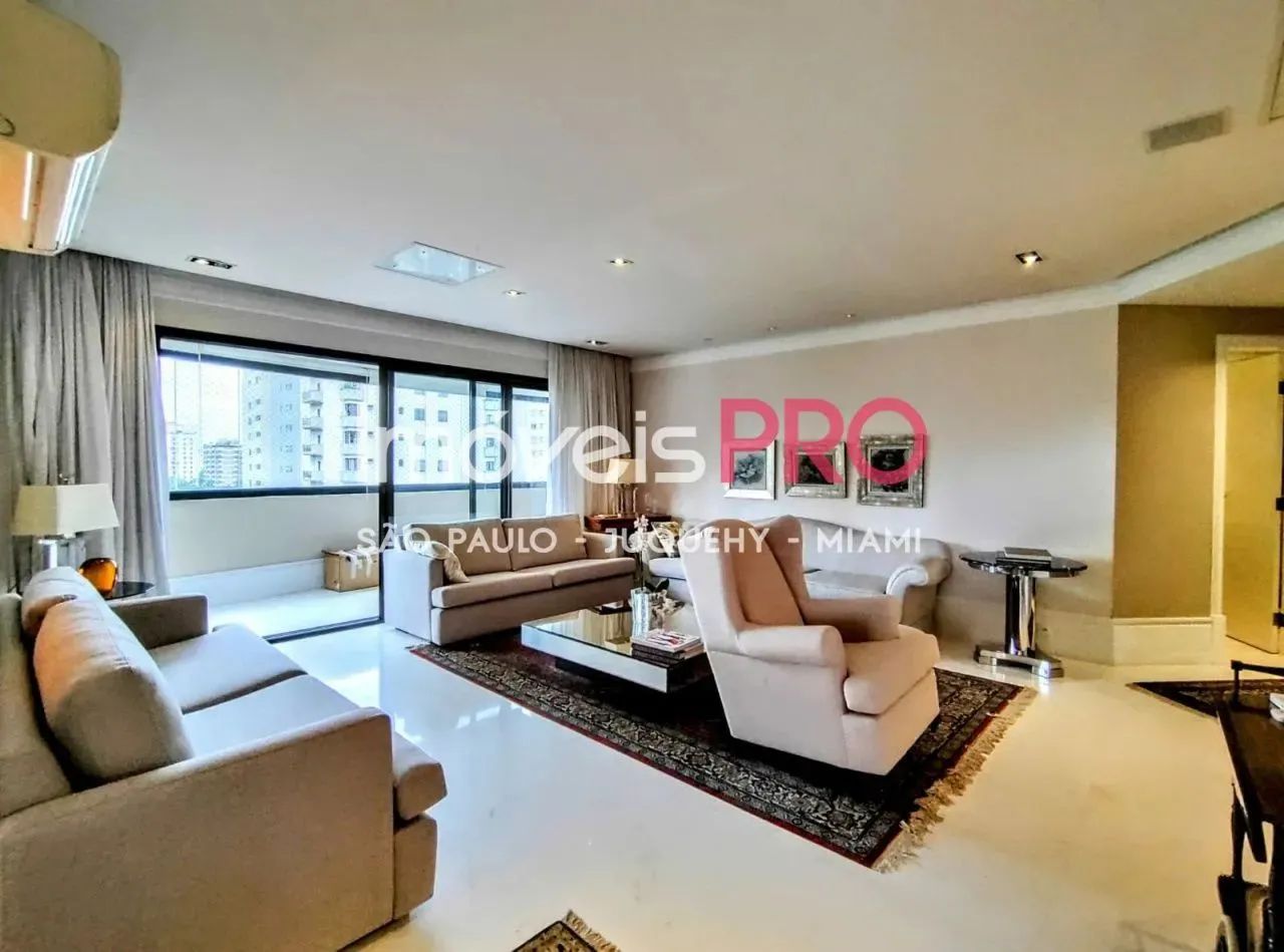 Apartamento altíssimo padrão Moema Índios, fora de rota, 247m² , 3 suítes, 4 vagas - Foto 3
