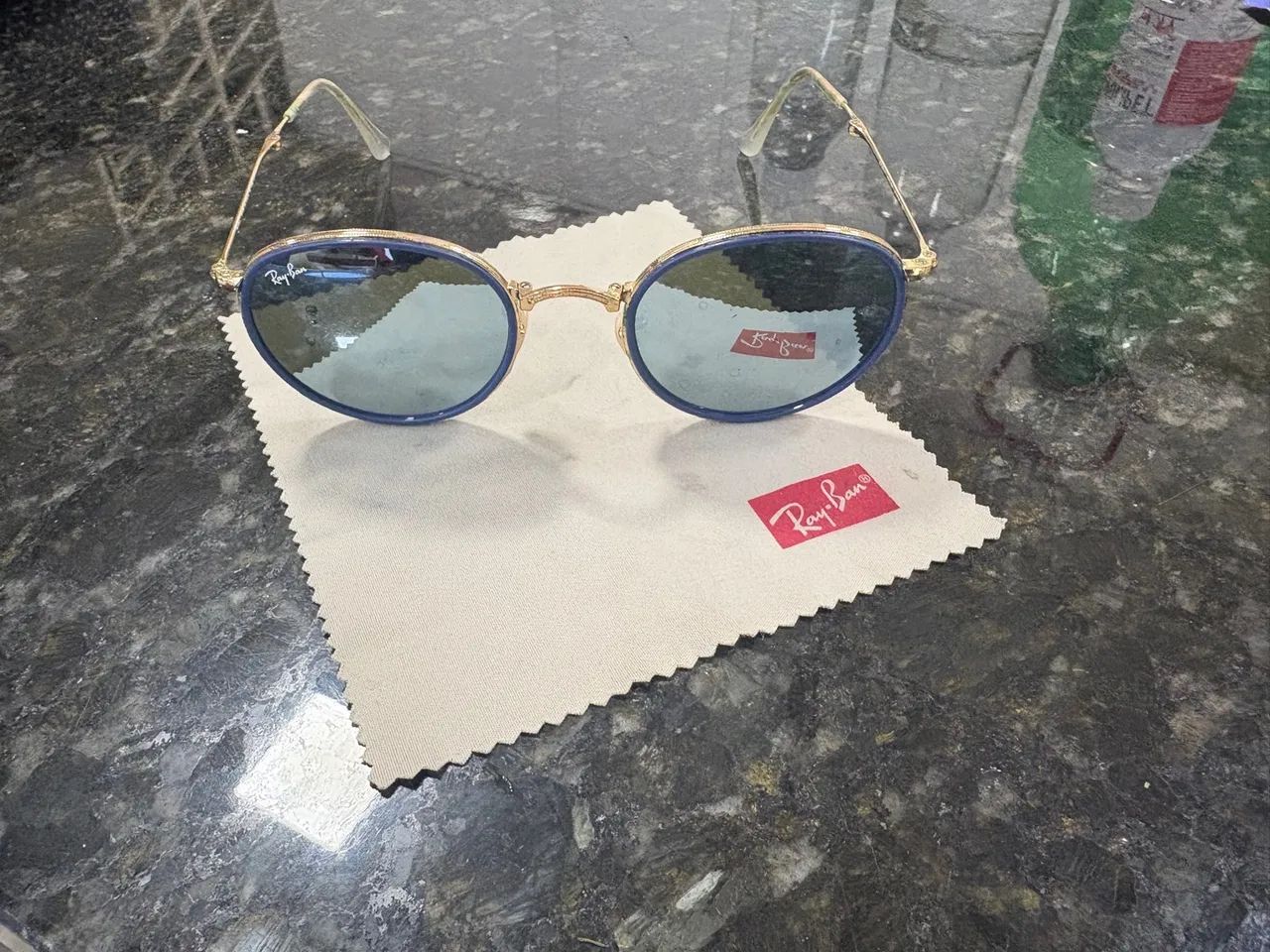 Óculos rayban com hastes dobráveis - Foto 2