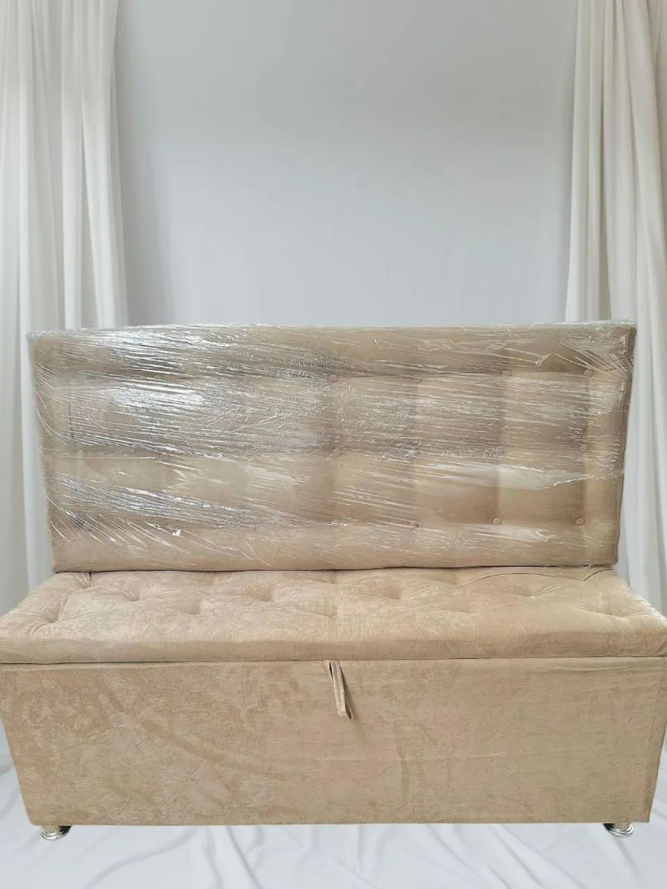 Kit Baú + Cabeceira Cama Casal