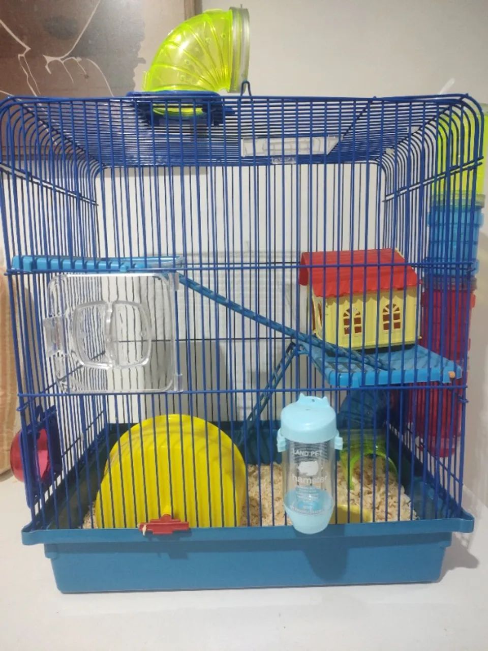 Gaiola para hamster.  Casinha completa 