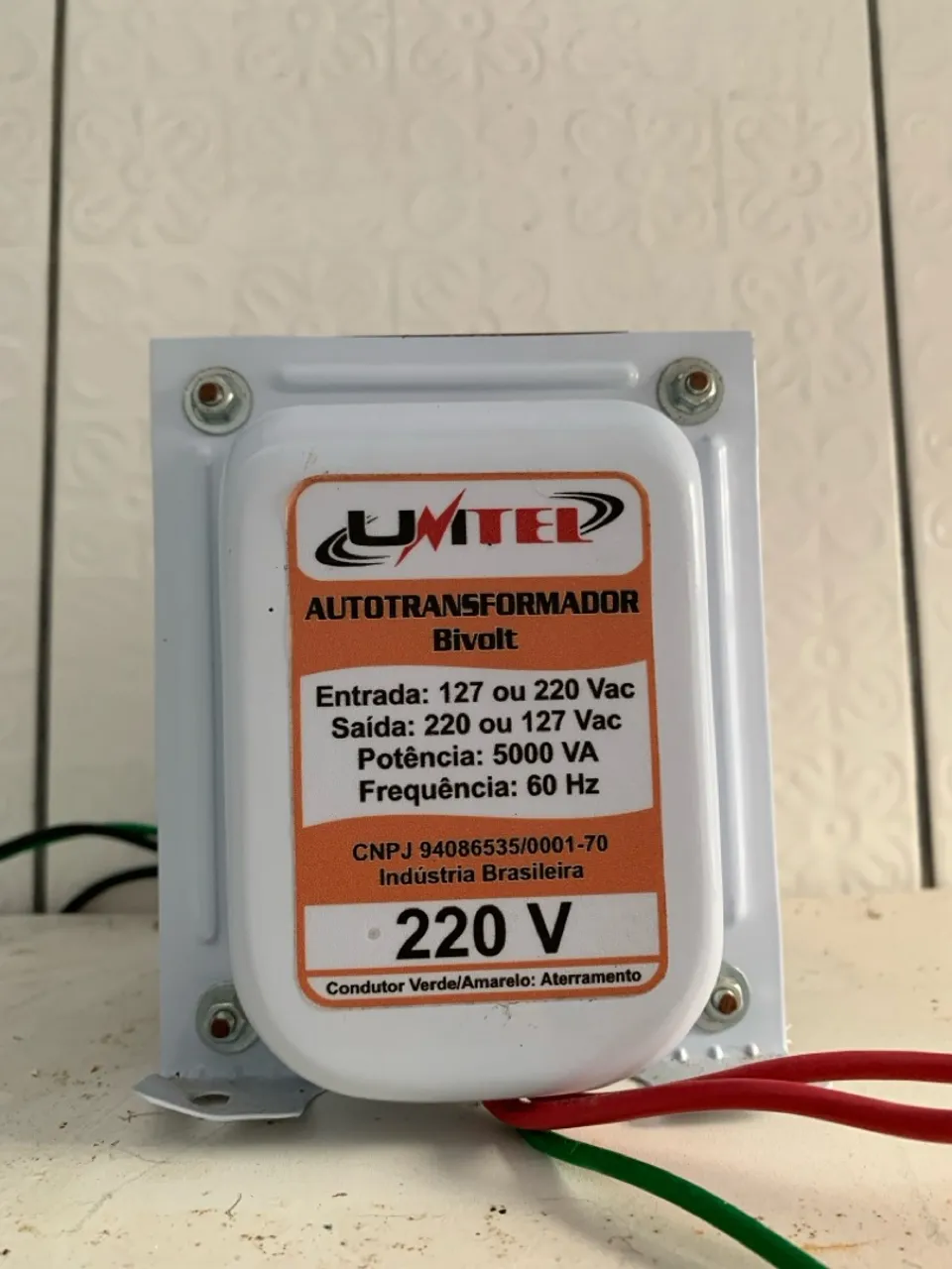 Autotransformador Bivolt 5000VA UNITEL