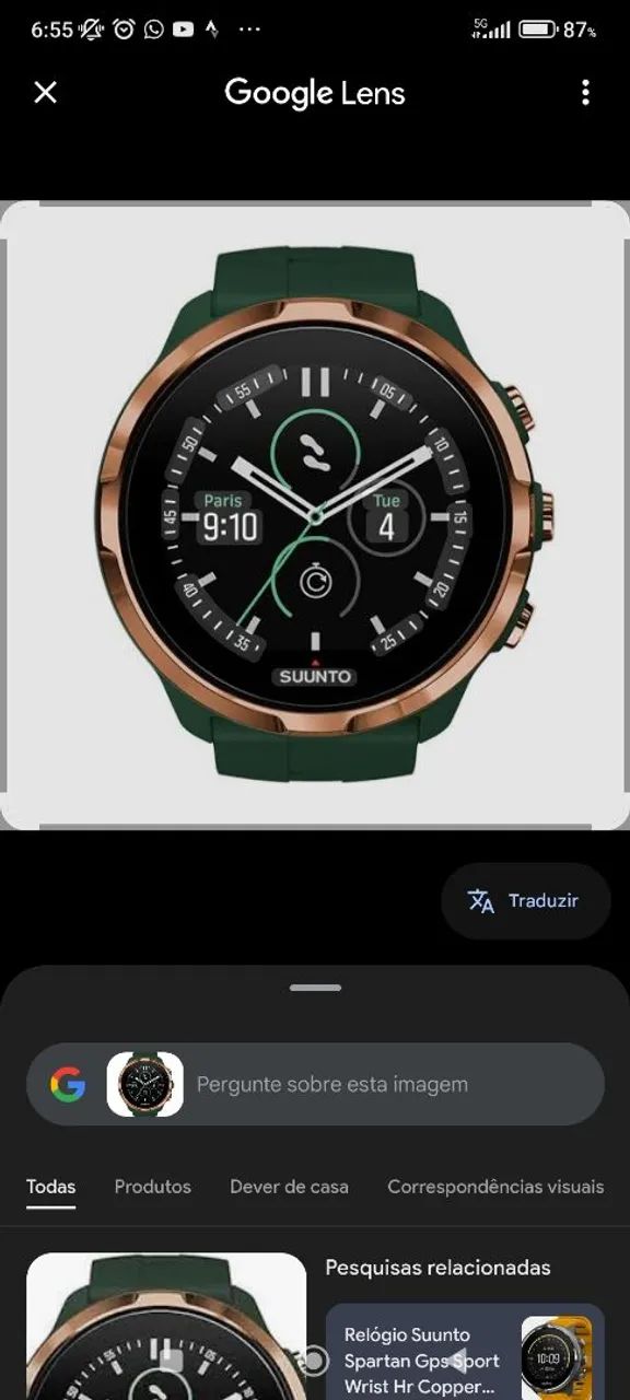 Relógio Smartwatch Suunto Spartan Sport. - Foto 4
