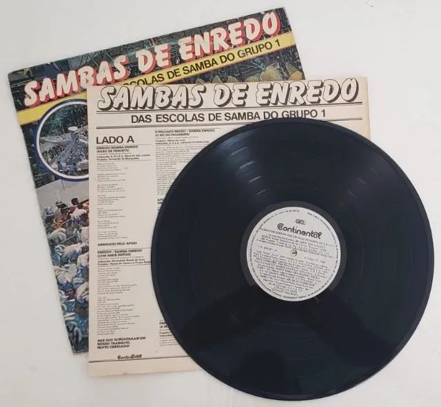 LP Escolas de samaba de São Paulo - 1986 - Foto 2