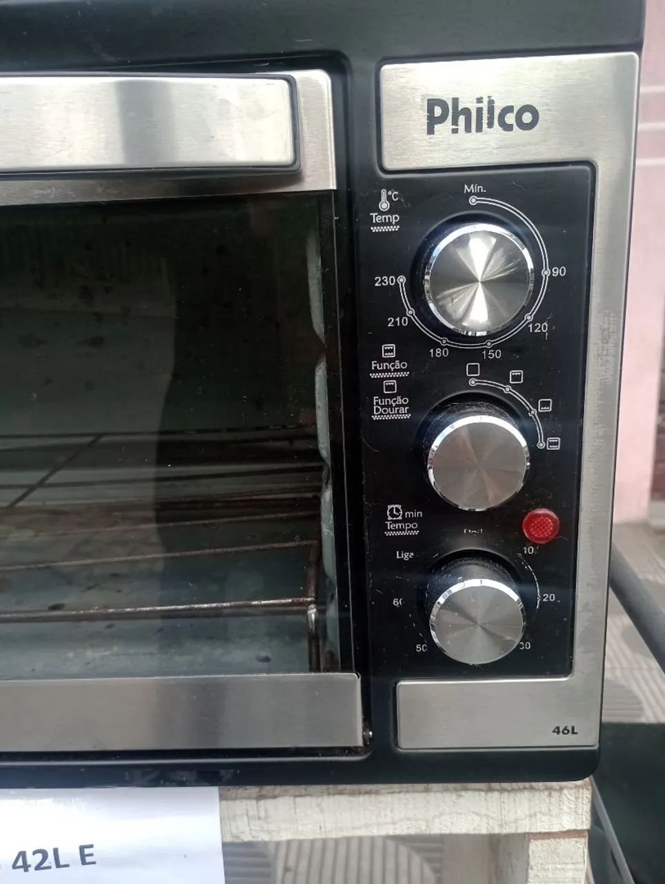 Forno Elétrico Philco 42L voltagem 110 volts apenas 199 - Foto 2