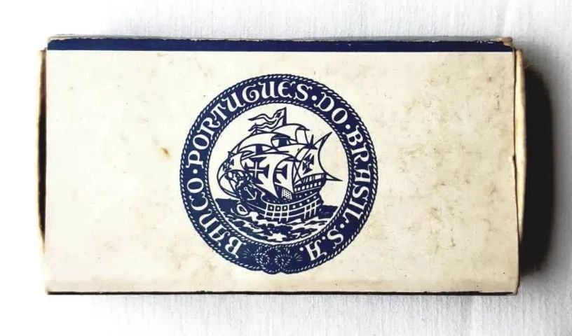 Colecionável - Caixa de Fósforos - Banco Português do Brasil - Filumenismo - Anos 50