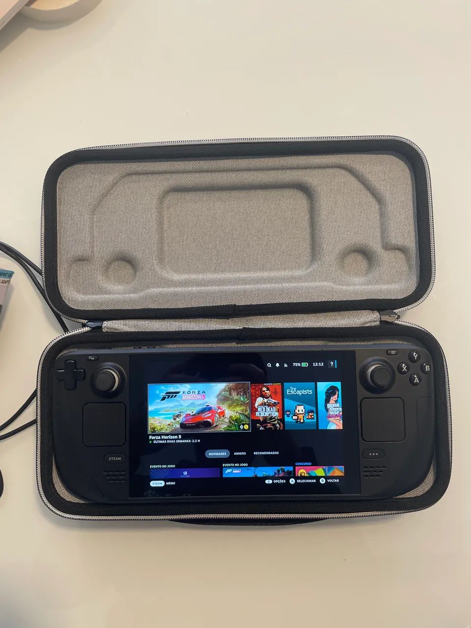 Steam Deck LCD 256gb Muito Novo - Consoles de Vídeo Game - Centro