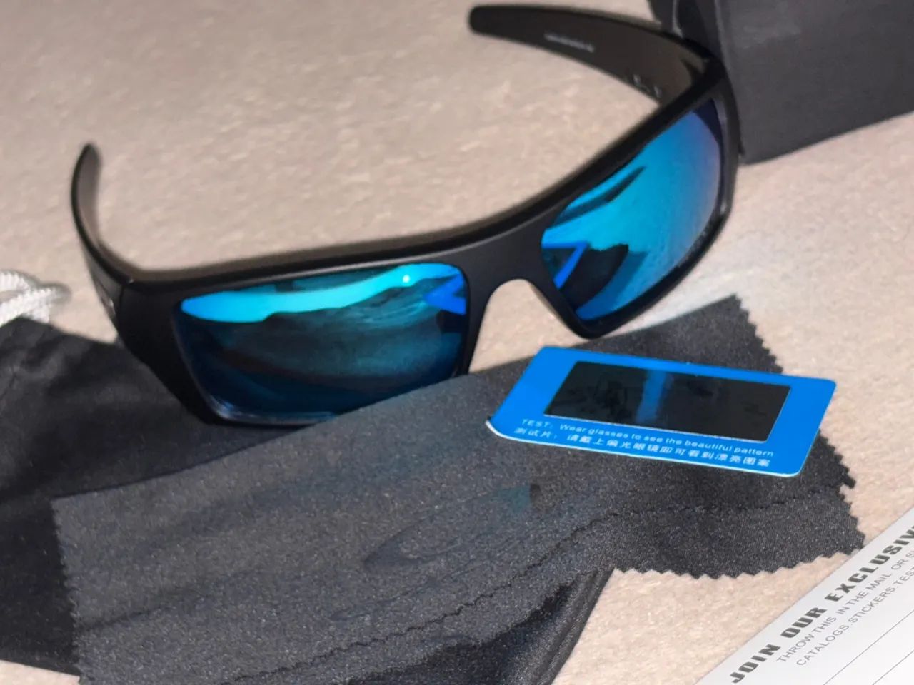 Óculos de Sol Oakley gascan - Foto 4