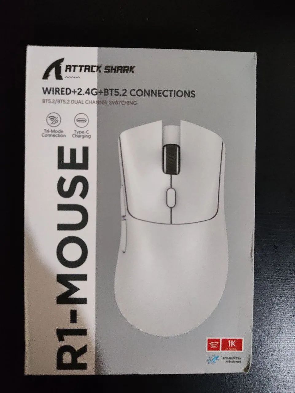 MOUSE GAMER ATTACK SHARK R1 - Foto 3