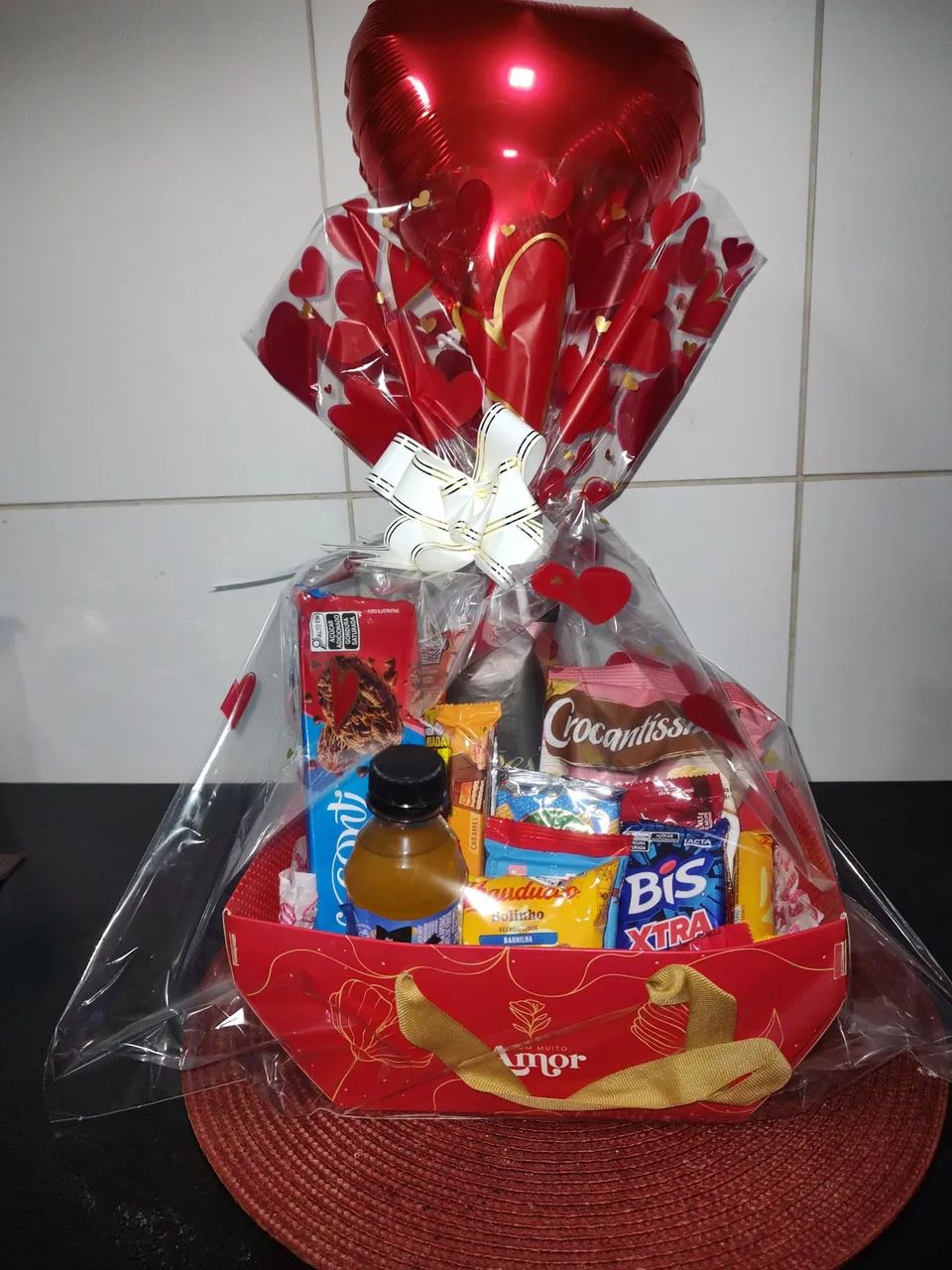 Cesta Dos dias do namorado- Presente Especial - Foto 2