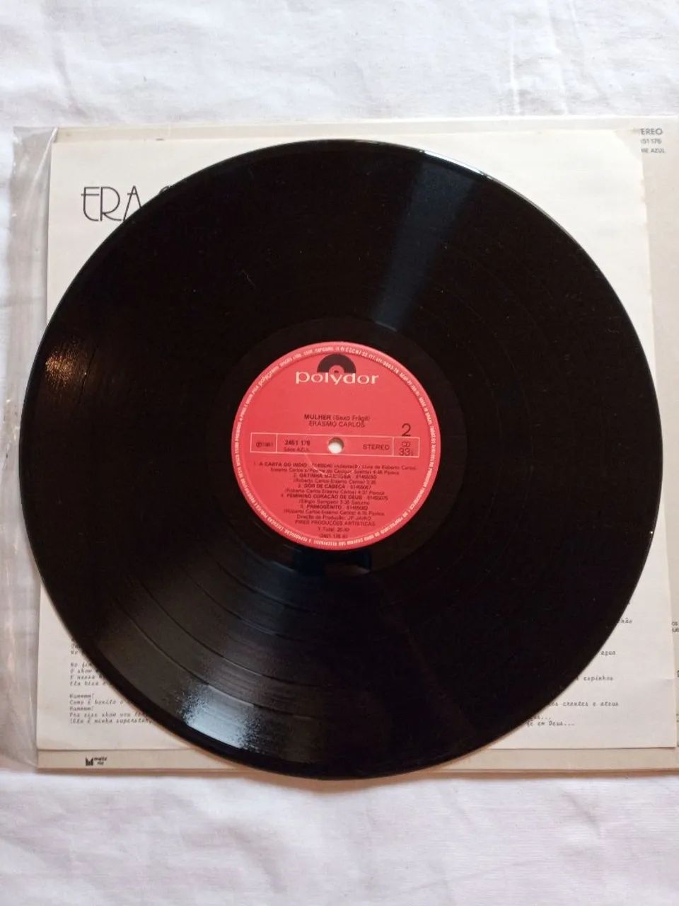 DISCO DE VINIL - ERASMO MULHER  - Foto 4