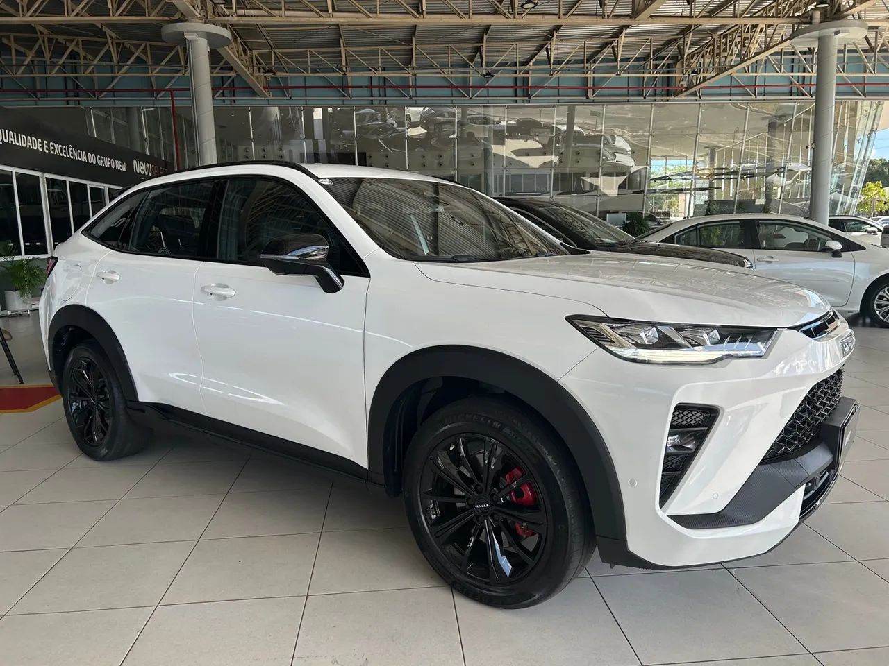 GWM HAVAL H6 GT PHEV AWD 2024/2025 KM:48MIL COR: BRANCO  - Foto 3