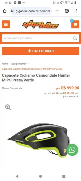 Capacete para bike Cannondale Hunter Mips  - Foto 6