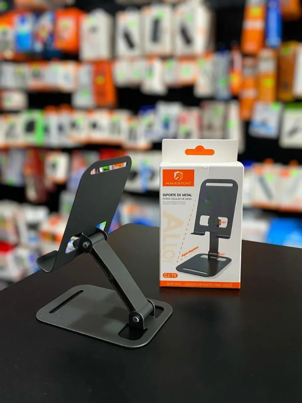 SUPORTE DE MESA PARA CELULAR E TABLET HMASTON CJ-75 - Foto 2