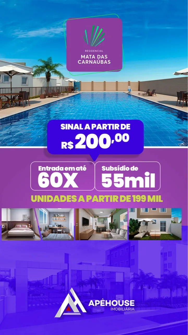 . Sinal a Partir de 200,00! AP