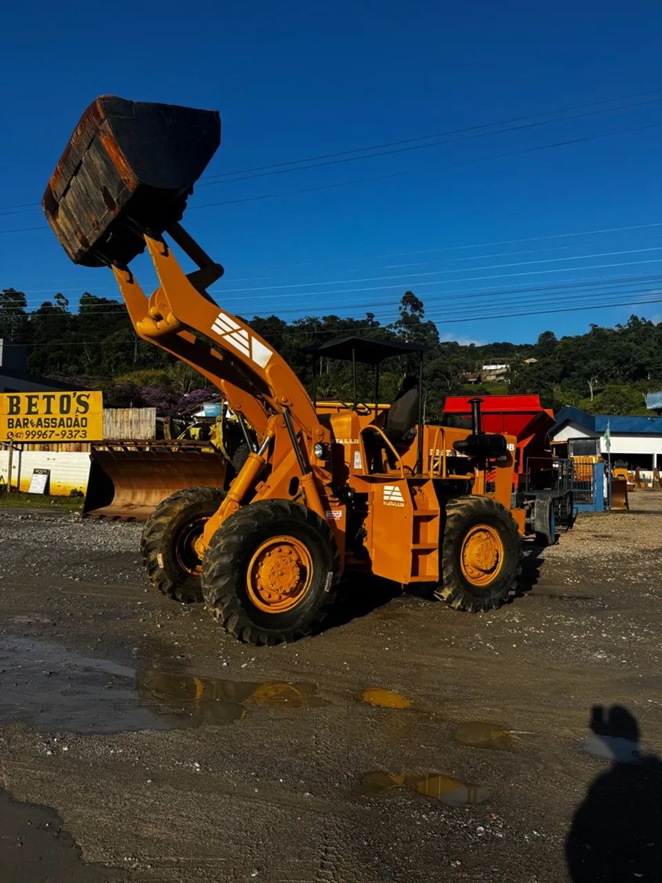 Pá Carregadeira Fiat allis 1500B 
