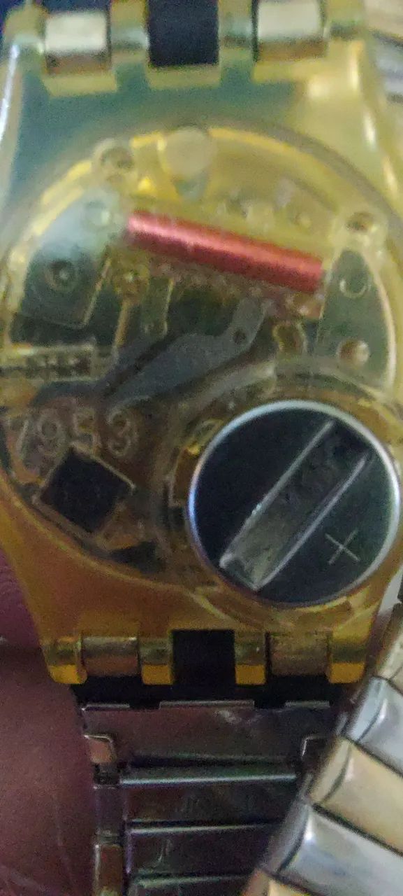 Swatch Vintage Dourado - Foto 5