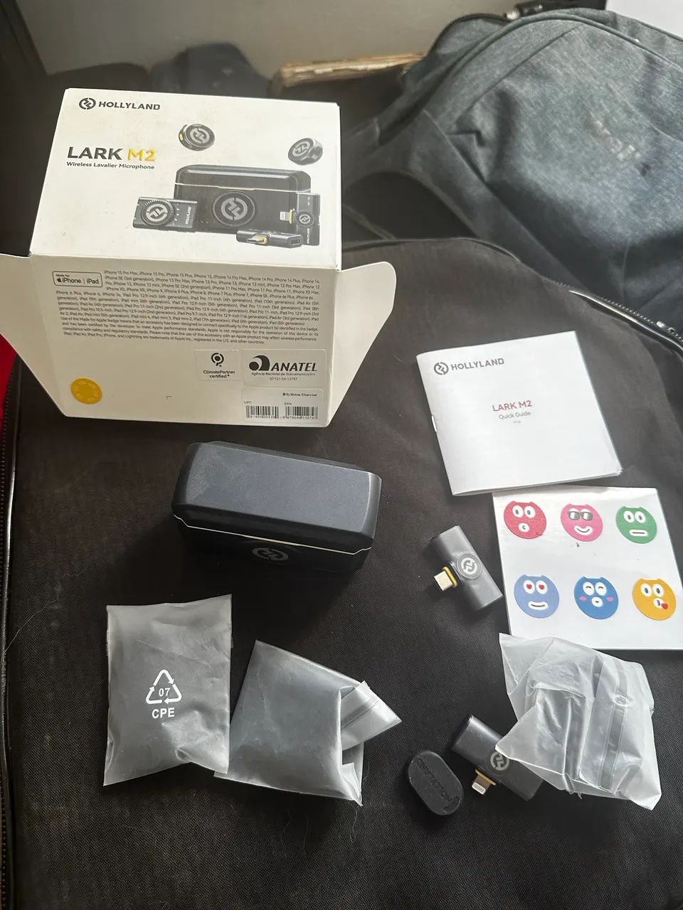 Microfone HOLLYLAND LARK M2 DUO  - Foto 5