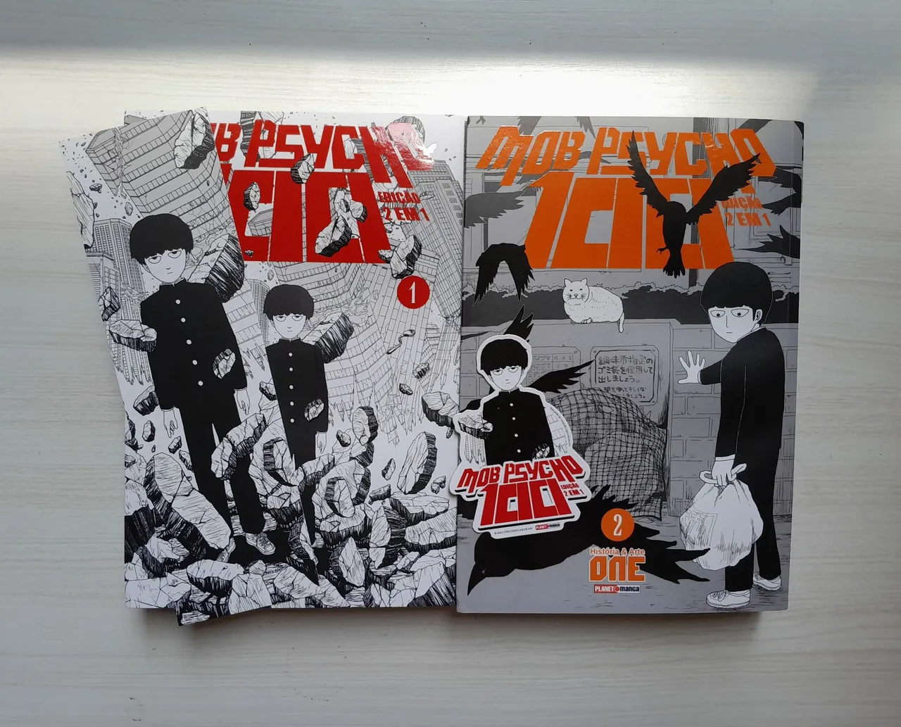 Coleção Mob Psycho 100 + Brindes