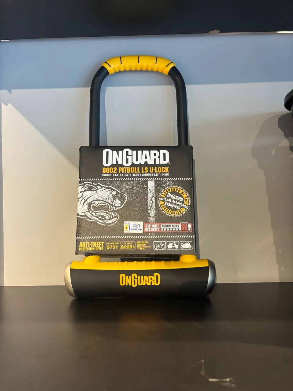 Cadeado Onguard Pitbull Ciclismo Jardim Camburi, Vitória