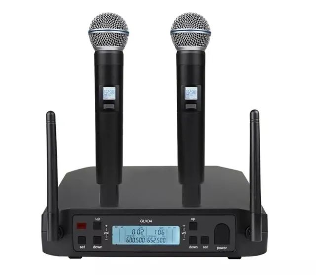 Microfone Shure Glxd4 de Alta Qualidade com sistema sem fio