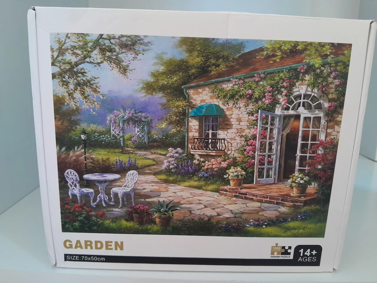 Quebra-cabeça 1000 peças - Garden importado