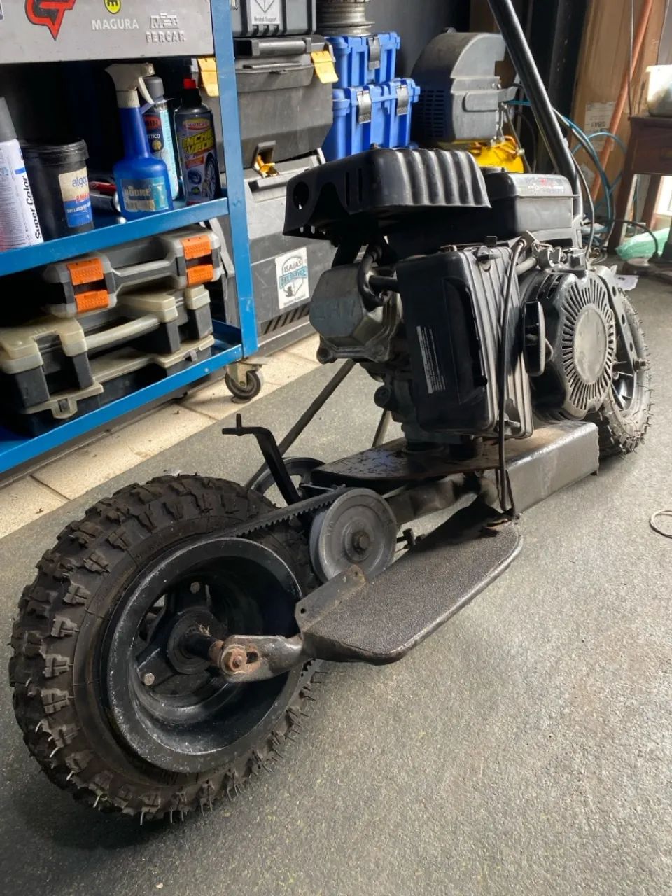 Walkmachine Patinete motorizada a Gasolina 4 tempos Off-Road - Foto 4