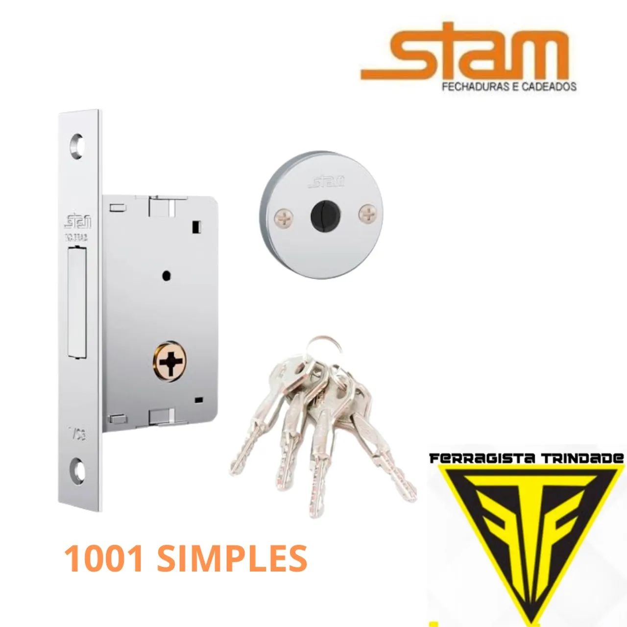 Fechadura Stam 1001 Simples - STAM