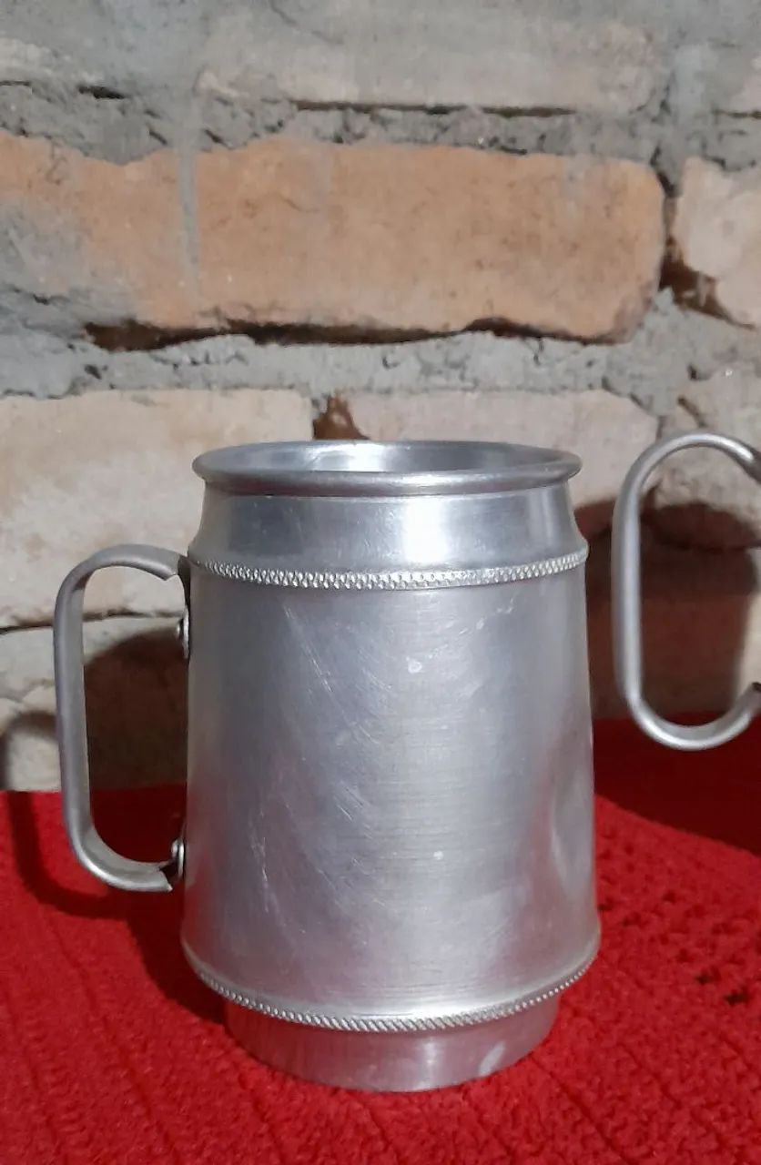 Canecas de alumínio antigas - Foto 3